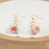 Fashion Simple Wind Bell Flower Natural Pearl Earrings – Stylish Gifts — 4