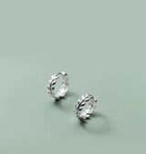 Cute Branch S925 All Body Sterling Silver Hoop – Unique Gift Ideas — 1