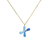 Brass Epoxy Capsule 26 Letter Necklace For Women – Jewelry Gift Ideas — 15