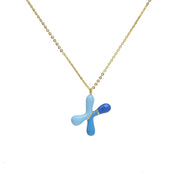 Brass Epoxy Capsule 26 Letter Necklace For Women – Jewelry Gift Ideas — 15