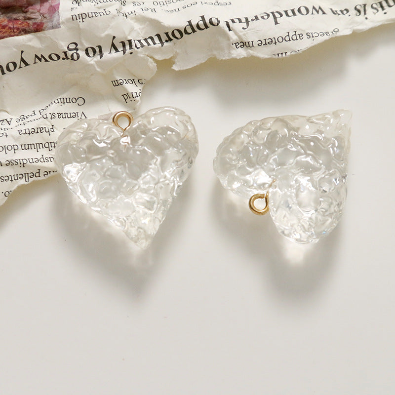 Ice Texture With Hanging Resin Accessories Diy – Stylish Gifts — 1