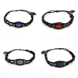 Natural Crystal Dan-shaped Handmade DIY Woven Bracelet – Stylish Gifts — 10