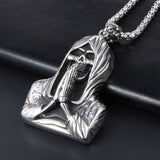 Mens Fashion Simple Skull Pendant Necklace – Jewelry Gift Ideas — 4