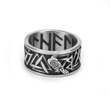 Crow Retro Stainless Steel Personalized Ring – Practical Gifts — 4