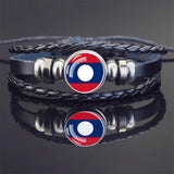 World Flag Bracelet Woven Twisted – Jewelry Gift Ideas — 12