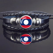 World Flag Bracelet Woven Twisted – Jewelry Gift Ideas — 12