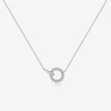 S925 Sterling Silver Ring Buckle Necklace – Jewelry Gift Ideas — 7