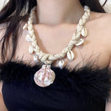 Fashionable Casual Vacation Style Shell Pendant – Jewelry Gift Ideas — 4