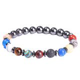 Natural Haematite Planet Galaxy Bracelet Unisex – Jewelry Gift Ideas — 11