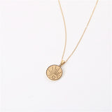 European And American Double Sided Sun Necklace – Jewelry Gift Ideas — 2