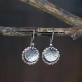 Vintage Bohemian Style Silver Disc Design Pendant – Stylish Gifts — 5