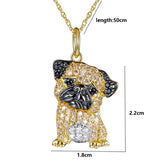 Pug Pet-shaped Pendant Necklace – Jewelry Gift Ideas — 3