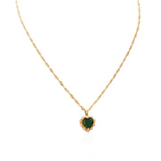 Women's Full Diamond Zircon Love Necklace – Jewelry Gift Ideas — 3