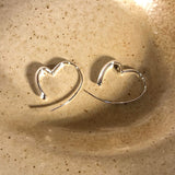 Simple Cold Style Love Heart Earrings – Stylish Gifts — 2