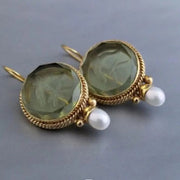 Inlaid Pearl Vintage Style Earrings – Stylish Gifts — 4