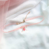 Women's Fashion Peach Heart Pendant Necklace – Jewelry Gift Ideas — 1