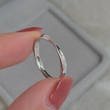 925 Sterling Silver Mobius Strip Simple Niche – Jewelry Gift Ideas — 9