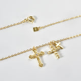 S925 Silver Cross Multi-layer Personalized Retro – Jewelry Gift Ideas — 5