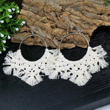Tassel Earrings Handmade Weaving Ethnic Style – Stylish Gifts — 5