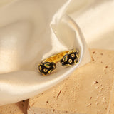 Women's Fashion Colored Glaze Cheetah Ring – Stylish Gifts — 9