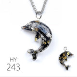 Dolphin Steampunk Electronic Pendant Necklace – Jewelry Gift Ideas — 6