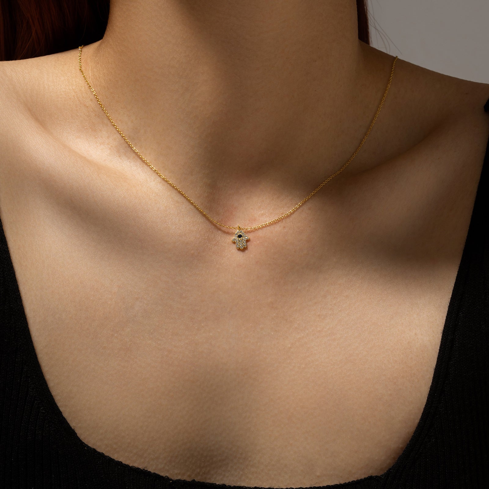 S925 Silver Devil's Eye Zircon Necklace – Jewelry Gift Ideas — 1
