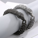 Creative Snake-shaped Eagle Punk Distressed Black – Jewelry Gift Ideas — 11