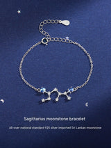 Lucky Twelve Constellation Moonstone Bracelet – Jewelry Gift Ideas — 8