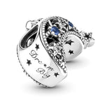 Bracelet Beads White Copper Star Moon Zircon – Jewelry Gift Ideas — 12