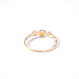 925 Silver Plated 14K Gold Female Ring – Gifts for Her — 4