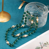 Electroplated Real Gold Lake-blue Green Colored – Jewelry Gift Ideas — 6