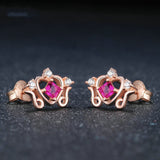 S925 Sterling Silver Color Jewelry Natural Ruby – Jewelry Gift Ideas — 4
