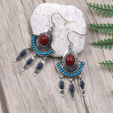 Women's Turquoise Accessories Alloy Tassel Long – Stylish Gifts — 7
