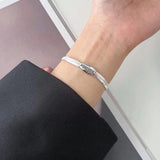 Simple Snake Bones Chain Bracelet Women's Fashion – Stylish Gifts — 2