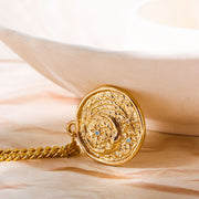Moon Clavicle Chain Small Female – Gifts for Her — 6
