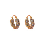 Light Luxury Unique Elegance Retro Opal Circle Ear – Thoughtful Gifts — 6