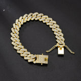 13mm Cuban Link Chain Spring Release Buckle Alloy – Jewelry Gift Ideas — 15
