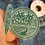 I'm Going To Adventure Brooch Modern – Jewelry Gift Ideas — 6
