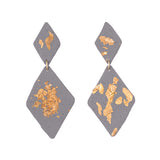 Geometric Simple Gold Leaf Handmade Soft Pottery – Holiday Gift Ideas — 7