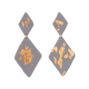 Geometric Simple Gold Leaf Handmade Soft Pottery – Holiday Gift Ideas — 7