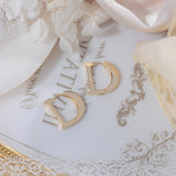 Fashion Gold Plated Letter D Simple And Versatile – Stylish Gifts — 1