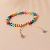 Square Beads Color Woven Yoga Bracelet – Jewelry Gift Ideas — 2