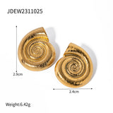Nauticia Gold Shell Earrings – Surprise Gifts — 5