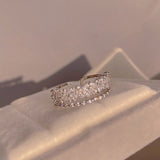 Simple Fashion Personality Trendy Zircon Double Layer – Stylish Gifts — 13