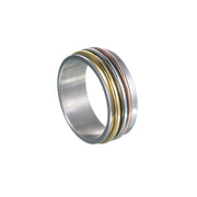 Concave Three-color Three-ring Rotating – Special Occasion Gifts — 16