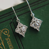 Minimalist Zircon-Inlaid Vintage Pendant Earrings – Jewelry Gift Ideas — 3