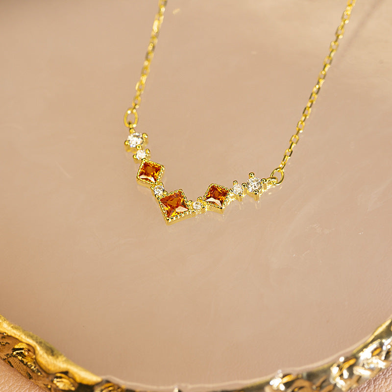 Color Niche Light Luxury Sapphire Pendant – Jewelry Gift Ideas — 1