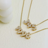 Brass 18K Zircon Diy Accessories Year Pendant – Stylish Gifts — 9