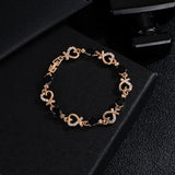Hollow Love Bracelet With Rhinestones Fashion – Jewelry Gift Ideas — 8