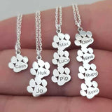 Stainless Steel Pet Cat Paw And Dog Paw Engraved – Jewelry Gift Ideas — 3